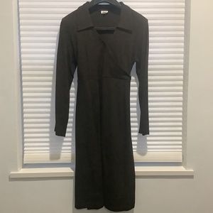 🤩Womens maternity forest green dress